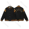 Rhude Jacket Veste universitaire pour homme Y2k American Vintage Baseball Letterman Rude Jacket Femme Imprimé brodé High Street Manteau disponible Variété de styles ASH5