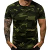 Summer Fashion Camouflage T-shirt Men Casual O-Neck Cotton Streetwear T Shirt Men Gym SHORT STEVE T SHIRT TOPS 240111