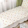 Colchão do bebê almofada travesseiro conjunto crianças colchão almofada de algodão cama essencial jardim de infância colchão naptime travesseiros 240111