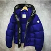 Men's Jackets Monclair Designer Luxury Classic Jacket Winter Men Jackets Women Down Fashion Hip Hop Cap Pattern Print Coats Outdoor Warm Casual Coat Puffer 6806