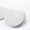 9 cm sublimacja pusta ceramiczna kolejka górska Białe ceramiczne podstawki do przenoszenia ciepła Drukowanie niestandardowe kubek maty podkładki termiczne termiczne