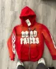 Sweats à capuche pour hommes Sweatshirts Y2k Nouvelle Lettre Brodée Zipper Sweat À Capuche Hommes Américain Rétro Tendance Marque Top Veste Rue Casual Surdimensionné Sweat Femmeséphémère