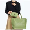 En gros nouveau tissage Designer Mini sac ensemble sacs fourre-tout à bandoulière accessoires dames en cuir femmes sacs à main