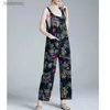 Kobiety Jumpsuits Rompers Linen Long Kobiety kombinezon Dobra jakość mody pokazuje Młodszą Szczupłą Lady Casual Jumpsuits Cool Bawełny Materiał lniany ladyl40111