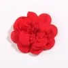 Hair Accessories 200Pcs 7cm 2.7" Fashion Chiffon Flowers Boutique For Fabric Flower Baby Girls Headbands