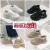 Scarpe casual Scarpe firmate da donna Sneakers robuste Primavera Autunno Scarpe da ginnastica traspiranti con lacci Scarpe da ginnastica con zeppa a testa tonda