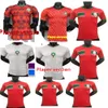 23 24 Marrocos Mens Futebol Jerseys RICHARDSON DZ ABDE EL KHANNOUSS Home Player Versão Cultural e 23/24 Home Away Camisas de Futebol Uniformes de Manga Curta