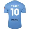 23 24 Coventry City Voetbalshirts O Hare Sheaf Gyokeres Godden Hamer 2023 2024 Home Blauw Heren Kids Kit Voetbalshirts Tops Camiseta De Futb