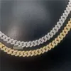 8mm One Row High Quality Luxury Jewelry Iced Out Vvs1 Moissanite Cuban Link Chain Chocker