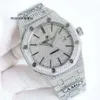 APS Women luksus Diamondencrusted Projektant zegarek Full Diamond Watch Ice Out Men Watch AP Menwatch Oklb Auto Mechanic