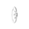 Küme Yüzükleri 2024 Köpüklü Herbaryum Yüzüğü Gerçek 925 STERLING Gümüş Düğün Orijinal Kadın Güzel Takı Bague Femme