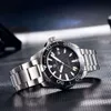 High End w pełni automatyczny zegarek mechaniczny stal nierdzewna pusta dna kółko ceramiczne modne wodoodporne wodoodporne światło mody męskie zegarek