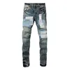 MASSIMENTO PERPRO maschile Jeans American High Street ha usato Patch 9015