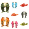 Kvinnors muffin modeplattform broderad alfabet sandaler designer par strand tofflor 931