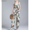 Kobiety Jumpsuits Rompers Linen Long Kobiety kombinezon Dobra jakość mody pokazuje Młodszą Szczupłą Lady Casual Jumpsuits Cool Bawełny Materiał lniany ladyl40111