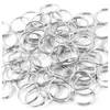 Keychains 1 3/8Inch Split Key Rings Strong 50 Pack Durable Easy Install To Use