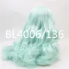 Icy DBS Blyth Doll Rbl Scalp and Dome Wavy Hair Multicolor Wig For Custom Anime Toy White Skin Mix 240111