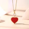 Ожерелья с подвесками, высококачественное изысканное ожерелье с сердечком любви для женщин, роскошные ювелирные изделия DN