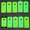 10pcs 20D Green Transparent Clear Screen Protector For iPhone 15 14 XS Max 14PROMAX Edge Tempered Glass Film for iphone 13 X 12 Mini 11 Pro Max XR