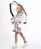 Celveroso enfants transparent imperméable manteau de pluie Polyester garçons vêtements mode imperméable enfants bébé filles veste manteau Rainsut 27220196