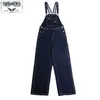 Men's Jeans Retro Primary Denim Overalls Jeans For Men Amekaji Suspenders American Homme Original Vintage Style JeansL240111