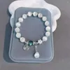 Link pulseiras pulseira de cristal muito hidratante luxo luar jóias acessórios borboleta