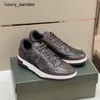 Berluti Scarpe da uomo Playoff Sneakers in pelle Berlut New Mens Scritto Modellato sportivo con punzonatura al polpaccio e pulizia del colore Casual Rj