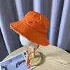 Designer Bucket Hat Le Casquette Bob Wide Brim Hats For Women Frayed Cap beach 9 colors available