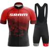 Set 2023 Sram per pezzetto per bavaglini per la mountain bike maschile abbigliamento estate abbigliamento per bicicletta da corsa completa