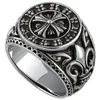 Дизайнерское кольцо CH Cross Chromes для мужчин, унисекс, серебро, старый стиль, с открытым ртом, мужское сердце, ювелирные изделия, модные классические кольца, подарки для влюбленных, новинка 2024, EGUO