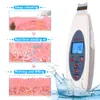 High Quality Ultrasonic Skin Scrubber Cleanser Face Cleaning Acne Removal Galvanic Spa Ultrasound Peeling Clean Tone Lift 240112