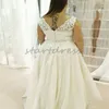 Beautiful Plus Size Light Chamagne Wedding Dress 2024 Sexy V Neck Floor Length Tulle Bohemian Lace Wedding Gowns Elegant Backless Country Boho Bride Dress Elegant