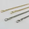 5 pieces 9mm Width 60-130cm 4 Finish On Sale Handmade Bags Purses StrapReplacement Women Handbag Handle Chain 240111