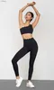 Yoga-outfit Yoga-outfit Hoge kwaliteit Comfort yogabroek Hoge taille Sportlegging Dames Fitness Gymlegging Workout-legging Yogakleding Dames YQ240115