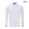 Poloshirts für Herren, individuelles Poloshirt mit Logo für Arbeitskleidung im Herbst und Winter, kulturelle Stickerei, Kindergartenuniformen