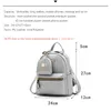 TRAVEASY Fashion Rivet Mini Backpack Summer Girls School Backpack Korean PU Leather Solid Color Ladies Party Shopping Bags 240112