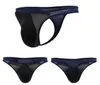 Külot 8pcs erkekler brifs seksi buz ipek alçak bel bikini erkek iç çamaşırı erkekler u dışbükey tangalı pantie