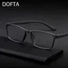 Dofta Ultralight TR90 Glasögon Frame Men Optical Myopia Gereglasses Male Plastic Recept Eye Glasses 5196a 240111