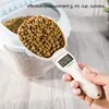 Измерительная ложка для корма для домашних животных, электронная мерная чашка для еды для собак и кошек, цифровые весы для ложек, кухонные весы для еды со светодиодным дисплеем