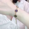 Swarovskis Bracelet Designer Women Top Quality Bangle Colorful Candy Pulling Bracelet Female Element Crystal Tricolor Candy Bracelet Female