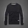 Autumn And Winter Round Neck Sweater Men's 300G Solid Color Long Sleeve Pullover Men's Casual Top Fashion Men's Combed Cotton