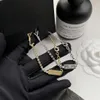 Позолоченный дизайнерский женский браслет-подвеска с бриллиантовой цепочкой