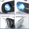 YERSIDA-projector BL128 Mini draagbare Smart Home Native 1280x720P HD-ondersteuning 4K-video voor mobiele telefoon met WIFI Bluetooth LCD 240112