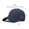 Ball Caps Men's Hat Baseball Cap For Male Summer Sunscreen Sun Sports Breathable Mesh Trucker Hard Top