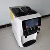 Cône automatisé De congélateur De Gelato De casse-croûte De vrais fruits faisant la crème Cornet De Glace Maker Machine industrielle continue De crème glacée dure 7 jours sans nettoyage LINBOSS