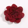 Accesorios para el cabello 200 piezas 7 cm 2,7 "moda flores de gasa Boutique para tela flor diademas para niñas