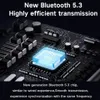 Earphones Best Fineblue F580 Wireless Earphone Metal Clip Bluetooth Headphone HD Mic Noise Cancelling Headset Auriculares Display Earbuds