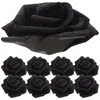 Decorative Flowers 100Pcs Artificial Rose Flower Head PE Simulation Bouquet Decoration Bulk Fake Roses Bride Weeding 7x7x4cm