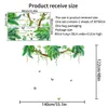 T44＃植物の大きな木の葉の蝶の壁ステッカーキッズルームバックグラウンドホームデコレーション壁画壁紙240112