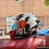 Casque de certification AGV3C complet pour moto, nouvelle norme nationale, personnalité masculine et féminine, course quatre saisons, grandes ailes de queue, Couple, Bluetooth, course à pied DM